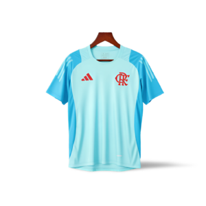 Camisa Flamengo Treino Ciano 25/26 Torcedor Masculina